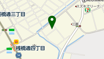 ア・ロータチェーン本部の地図画像