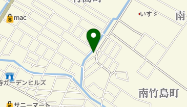 北村クリーニング店の地図画像
