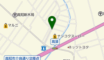 ふたごやクリーニング 高須本店の地図画像