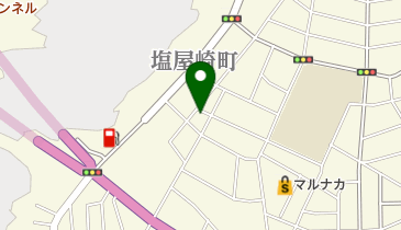 甫木クリーニング店の地図画像