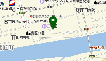 山本クリーニング店の地図画像