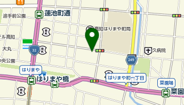 有限会社太陽舎クリーニング はりまや店の地図画像