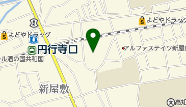 財団法人高知友の会の地図画像