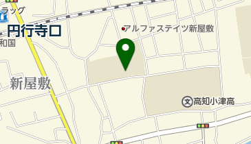 土佐教育研究会の地図画像