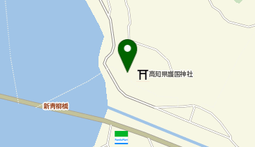 高知市戦没者遺族会の地図画像