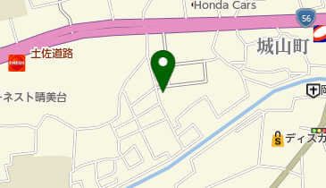 高知県生コンクリート工業組合の地図画像