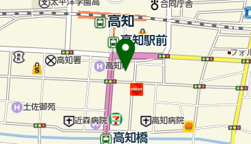 高知法人会(公益社団法人)の地図画像
