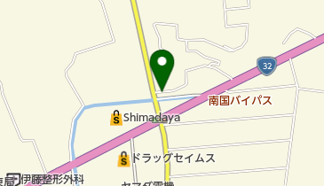 薊や化粧品の地図画像