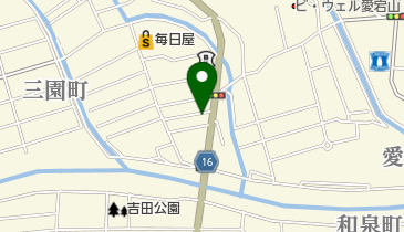 コスメティックロイヤル高知店の地図画像