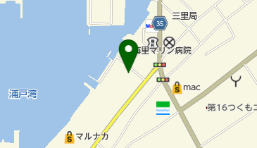 ミューゲ化粧品店の地図画像