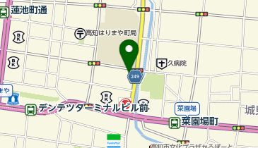 土佐ユートピアカントリークラブの地図画像