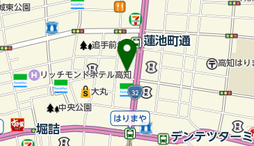 清岡珊瑚店の地図画像