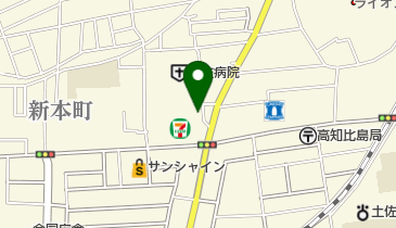 高砂湯の地図画像