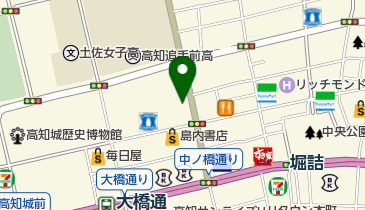 ヒワサキコンピュータシステム株式会社の地図画像