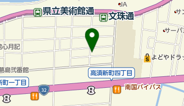 岡田商店の地図画像