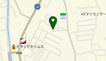 濱口自動車商会の地図画像