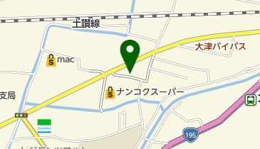 ガレージKの地図画像