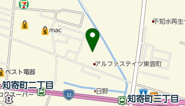 有限会社三共部品の地図画像