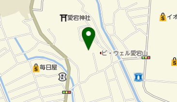 成田山愛宕教会の地図画像