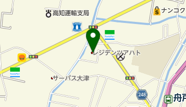 アマノ株式会社高知駐在所の地図画像