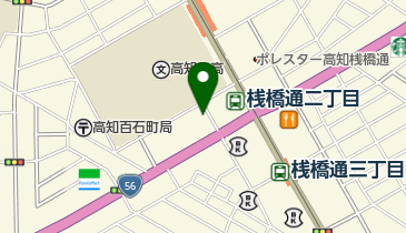 正屋質店の地図画像