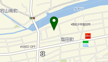 高知市 保健福祉センター 受付の地図画像