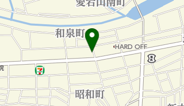 高知県建設労働組合高知支部の地図画像
