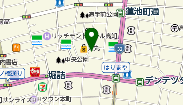 野村證券株式会社高知支店の地図画像