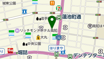 植野陶器店の地図画像