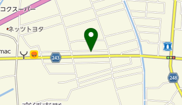 有限会社マイエミート 東店の地図画像