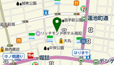 和耕肉舗の地図画像