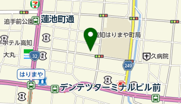 上田洋服店の地図画像