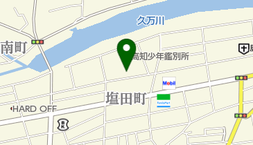 高知県神社庁の地図画像