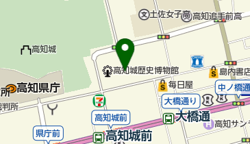 高知大神宮の地図画像