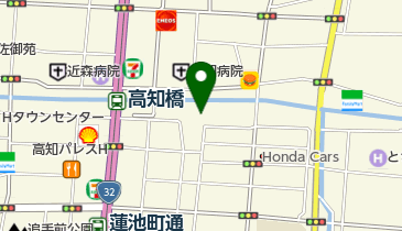 高知八幡宮の地図画像