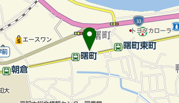 夕ぐれの地図画像