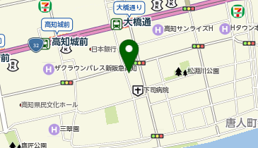 ヒロマツスポーツ店の地図画像