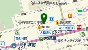 竹下青果店の地図画像