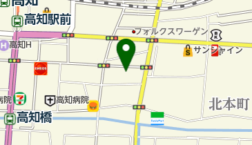 森精機器株式会社高知事業本部の地図画像