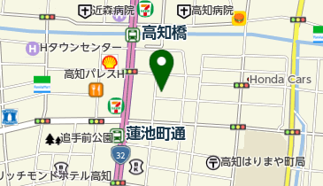 池知接骨院の地図画像