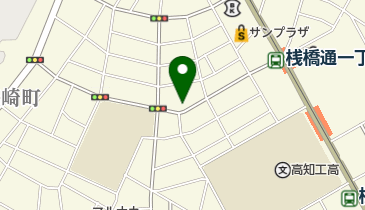 松下接骨院の地図画像