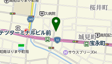 田村鮮魚店の地図画像