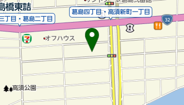 リベラル美容室の地図画像