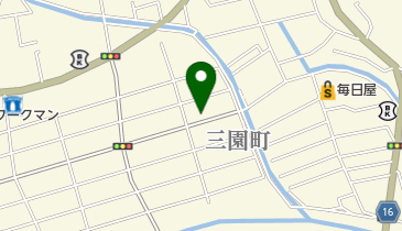 ハシヅメ時計店の地図画像