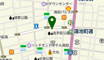 有限会社園観光の地図画像