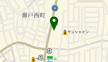 ベルゲン 瀬戸店の地図画像