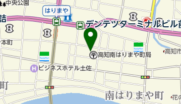 ダイアパレス はりまや橋管理員室の地図画像