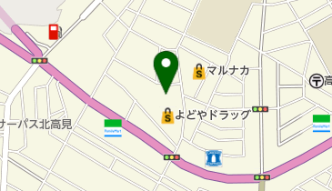 あーばん美容室の地図画像