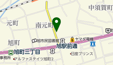 アクシス美容室の地図画像