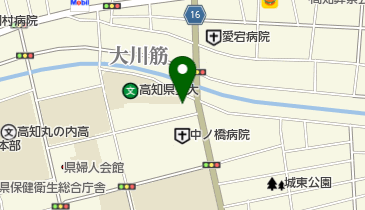 アニャック美容室の地図画像